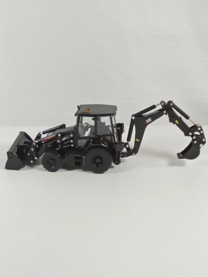 Diecast Masters 85234 Cat 420F2 IT Tractor Backhoe Work Tools 1/50 MB - Image 1 of 4