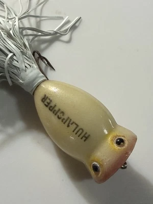 Vintage Arbogast Spinning Hula Popper Rare Glow In The Dark Version - Image 1 of 4