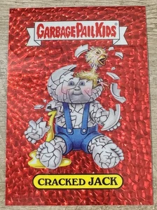 GPK Topps Giant Art Print Cards Cracked Jack 01/05 Red - Picture 1 of 9