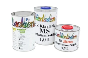 Set vernice auto 2,5 litri MS Nissan B20 effetto bluishblack colore a scelta vernice trasparente dura - Foto 1 di 5