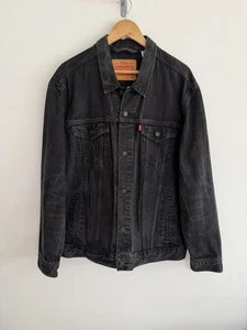 Chaqueta vaquera Levi’s Denim Trucker negra lavada 2XL - Imagen 1 de 14