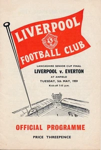 Liverpool v Everton (Lancashire Senior Cup Final) 1958/1959 - Picture 1 of 1