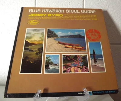 Джерри Берд - синий гавайский стальной гитары - Mercury Records # MG20856 - моно - Изображение 1 из 4