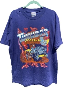 Camiseta gráfica de colección NTPA National Tractor Pullers Skoal Hanes Beefy NUEVA 95 - Imagen 1 de 11