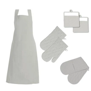 Manhattan Silver Premium Cotton Kitchen Range by Rans - Picture 1 of 6
