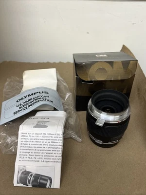 Olympus Teleconverter 2X-A 100mm f/2.8 135/4 200/4 200/5 Original Box - Image 1 of 4