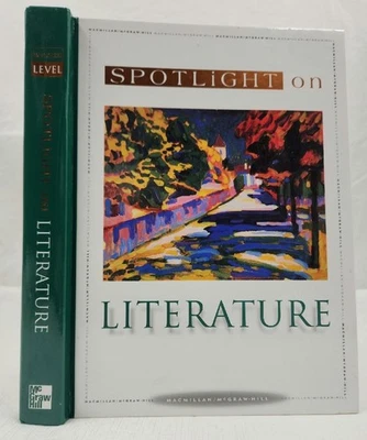 1997 Macmillan/McGraw-Hill Spotlight on Literature Bronze Level Student Textbook - Image 1 of 4