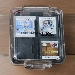 Nintendo DS Estuche Transparente Con Lote de 5 Juegos Paquete Monster High Frozen 50 Clásico - Imagen 1 de 7