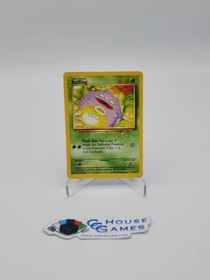 Koffing 51/102 MISPRINT INK ERROR PRINT HICKEY Pokemon Base Set *CCGHouse* - Image 1 of 4