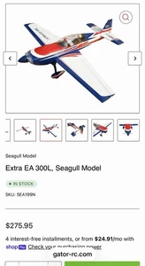 SeagullModels “Extra 300L” ARF - Picture 1 of 5