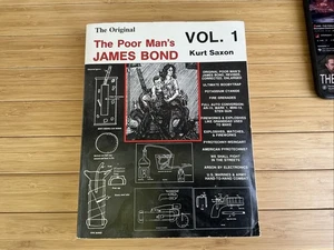 THE ORIGINAL POOR MAN'S JAMES BOND, VOL. 1 Kurt Saxon 1991 PB DESERT PUB - Picture 1 of 8