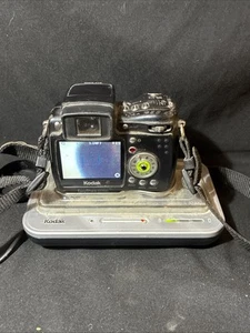 Kodak EasyShare DX6490 Black Digital Camera 10x Zoom W/Charging Doc Tested (9A) - Picture 1 of 5