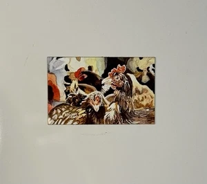 Huhn Kunstdruck Kühlschrankmagnet Größe 1,89”x3” - Bild 1 von 3