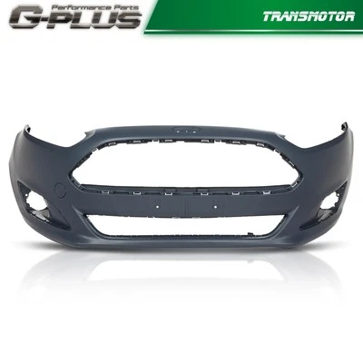 New Front Bumper Cover Fit for 2014-2019 Ford Fiesta D2BZ17757AB FO1000693 - Image 1 of 4