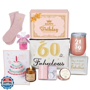 Geschenke zum 60. Geburtstag für Frauen, Happy 60. Geburtstag Geschenke für ihre beste Freundin  - Bild 1 von 5