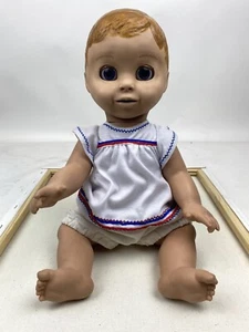 Luva Bella Babypuppe interaktiv Baby 17" Sprechen funktioniert toll Vintage - Bild 1 von 7