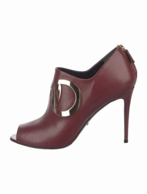 Gucci Burgundy US Shoe Size 40 Booties - Изображение 1 из 2