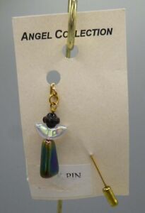 Angel Collection Black & Purple Stickpin