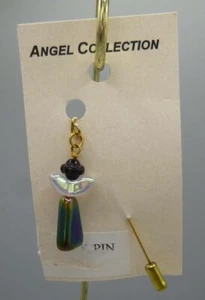 Angel Collection Black & Purple Stickpin - Picture 1 of 1