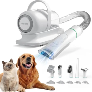 Furme Pet Grooming Vacuum Kit with Carrying Case, 5-In-1 Groomer for Cats & Dog - Picture 1 of 12