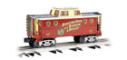 WILLIAMS #47756 O SCALE RINGLING BROTHERS N5C LIGHTED PORTHOLE CABOOSE