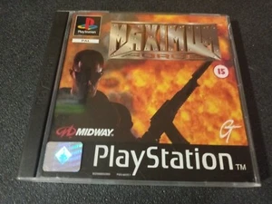 PS1 Playstation 1 PAL maximum force - Foto 1 di 3