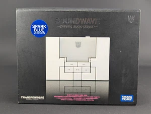 Transformers Music Label Soundwave Spark Blue complete Takara MP3 Player - Picture 1 of 6