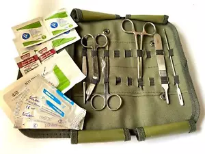 Chirurgisches Nahtset Basic Erste Hilfe Set Naht Notfall Trauma Überlebenspaket - Bild 1 von 5