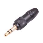 3.5mm Plugs Metal Connector with M6 Internal Thread For Lavalier Mic