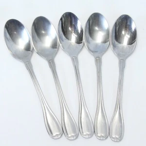 Henckels J A Banquet International 18/10 Teaspoons 6-3/8" Stainless Lot of 5 - Picture 1 of 7