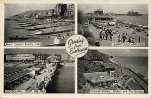 DE COLECCIÓN EASTBOURNE EAST SUSSEX INGLATERRA REINO UNIDO POSTAL MULTIVISTA 1955 042722 R - Imagen 1 de 2