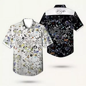 Led Zeppelin Iii Album Cover Hawaiian Shirt aloha Gift Fan - Picture 1 of 2