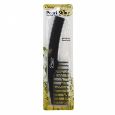 ANNIE PEARL SHINE WIDE TOOTH RAKE COMB #149 - Image 1 of 2