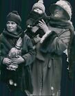 Early 1900s Beautiful Woman Children Vintage Winter Coats Hats Cute 4X6 Photo