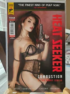 Heat Seeker Combustion #3 Ferguson Variant NM Titan Comics 2025 Ardai Continuado - Picture 1 of 6