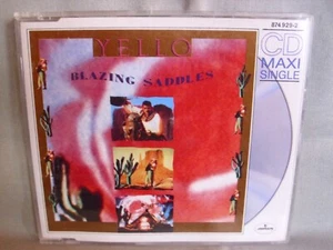 Yello- Blazing Saddles- 4-Track-MCD- MERCURY W.Germany 1989 - Picture 1 of 2