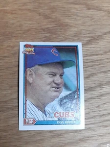 1991 Topps Don Zimmer - Picture 1 of 2