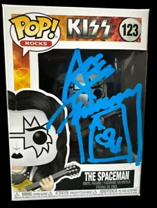 Ace Frehley Firmado "Kiss" #123 The Spaceman Funko Pop! (ACOA) Azul - Imagen 1 de 6