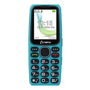 Komfort-Mobiltelefon mit Großtasten und großem Farb-LC-Display türkis - Picture 1 of 4