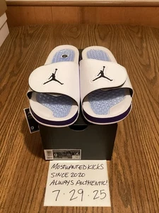 DS 2025 Nike Air Jordan Hydro Retro 5 New Emerald Grape Ice Black Men’s Sz 9 - Picture 1 of 7