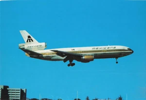 Postcard Airline Mexicana Douglas DC10-15 Moskal Card 059 AP1. - Picture 1 of 2