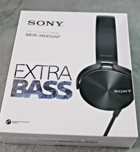 Nuovissime (sigillate) SONY MDR-XB450AP Cuffie Stereo Cablate Extra Bass Nero. - Foto 1 di 6