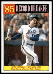 1986 Topps #203 Keith Hernandez - Imagen 1 de 2