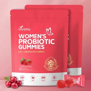 VivoNu Vaginal Frauen probiotische weibliche Balance pH Gummis für gesunden Geruch Y... - Bild 1 von 8