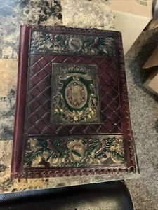 WONDERS OF ITALY TOOLED LEATHER BINDING MEDICI ART SERIES 1949 - Picture 1 of 13