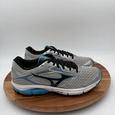 Zapatillas deportivas para correr talla 9 Mizuno Wave Impetus 4 gris/plateado/azul Foto 1 de 4