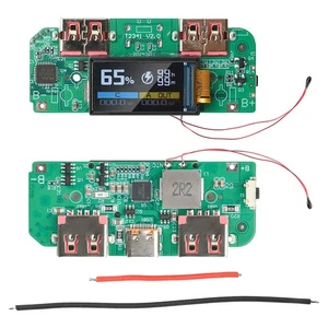 22,5W PD QC SCP Protokoll Schnellladen Mobiles Leistungsmodul Typ-C Farbbildschirm - Bild 1 von 24