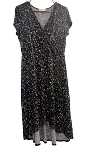 Damenkleid Rielle Faux Wickeloptik Blumenmuster, Large - Bild 1 von 7