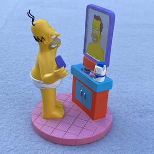 Colección Hamilton de Los Simpson en casa con escultura "Sueño de cabello de Homero" - Imagen 1 de 6