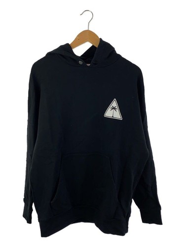 Felpa con cappuccio Palm Angels S cotone nero PMBB036S19413011 usata